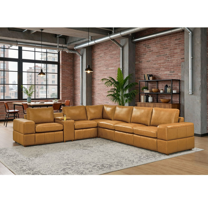 Modular Sectional With Large Square Arms Home Essentials