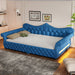 Upholstered Daybed With LED Lighting And Nailhead Trim Dreamland