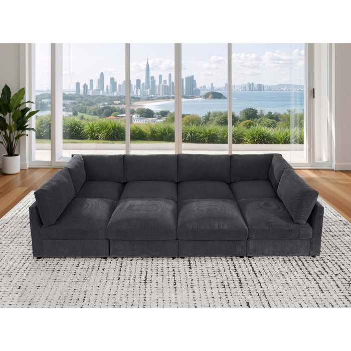 Modular Sectional With Custom Configuration Home Essentials