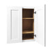 Shaker Wall Cabinet With Soft Close Hinges, Adjustable Shelves, Double Door Home Essentials