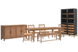 Lindon - Extendable Rectangular Dining Table Set Magnussen Furniture