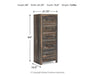 Drystan - Narrow Chest - Brown / Beige Signature Design by Ashley®