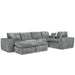 Sectional Sofa With Moveable Ottoman Home Essentials