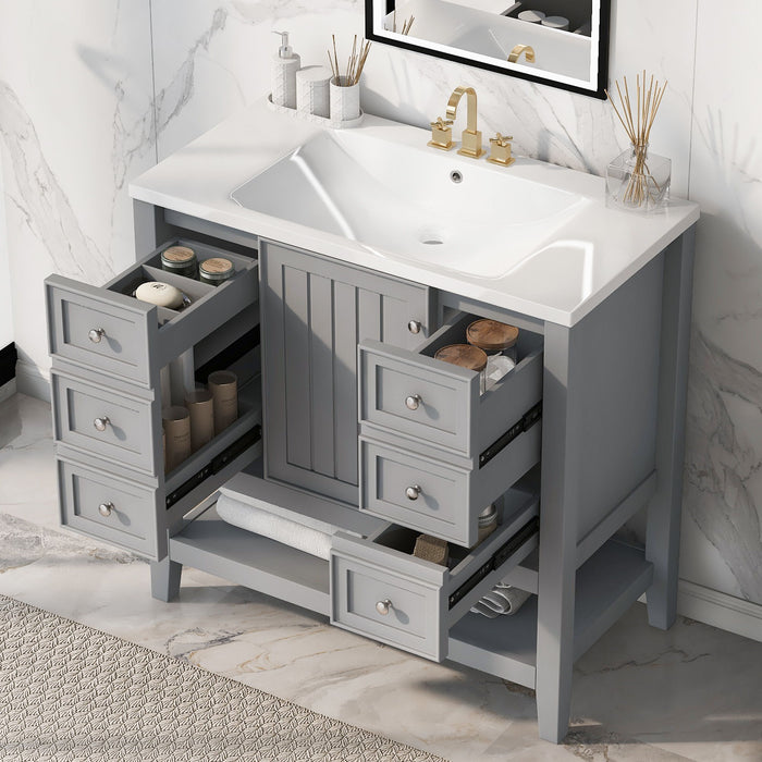 Modern Bathroom Vanity With Sink Hearth and Haven