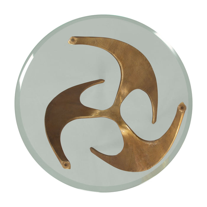 Sabel - Side Table - Gold Zuo Modern