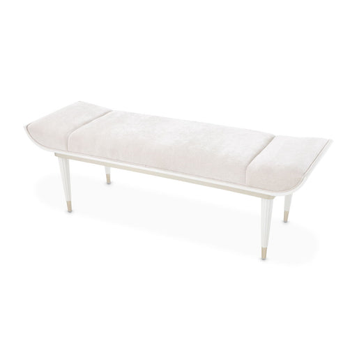 La Marisia - Accent Bench - Tranquil / Creamy Pearl Michael Amini