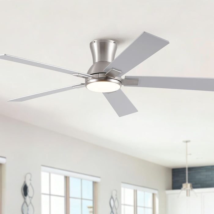 Reversible Quiet Motor Ceiling Fan Light With ABS Blades Daily Nest