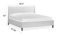 Lindon - Complete Upholstered Island Bed Magnussen Furniture