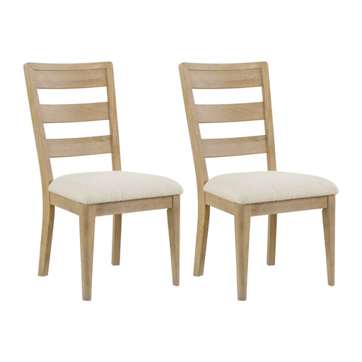 Upholstered Dining Chair (Set of 2) - Brown Emerald Home