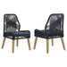 Modern Coastal Dining Chair (Set of 2) Furniture Max