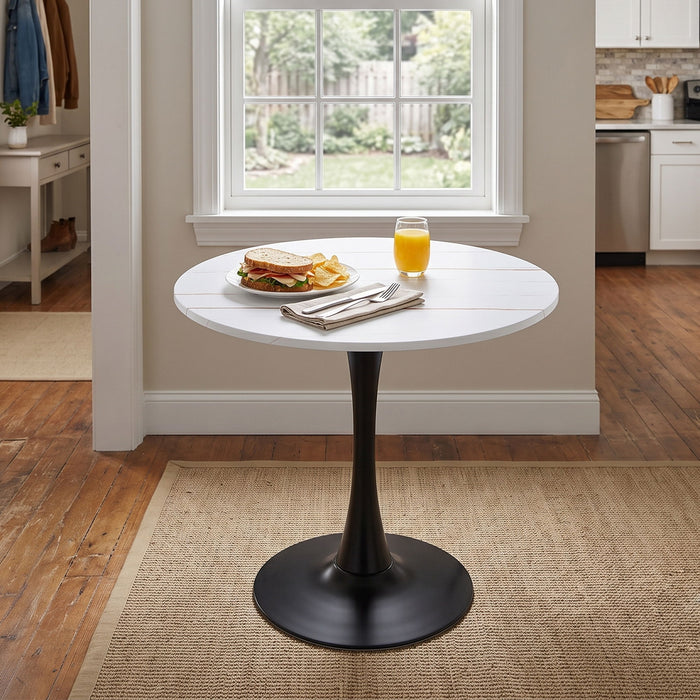 Ergonomic Round Dining Table For Kitchen Home Essentials