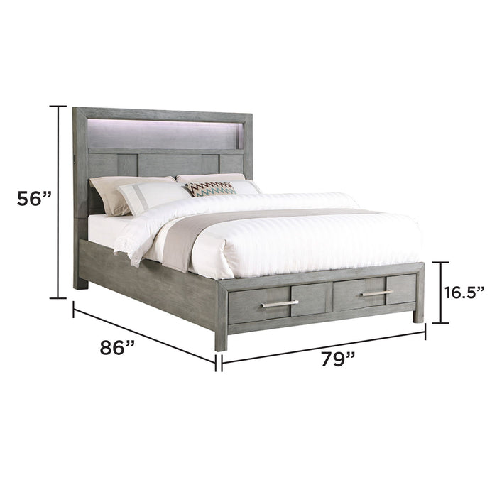 Kenzo - Storage Bedroom Set Matrix Furniture Group