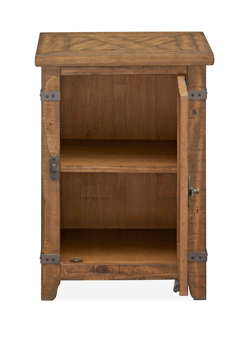Chesterfield - Chairside End Table - Farmhouse Timber Magnussen Furniture