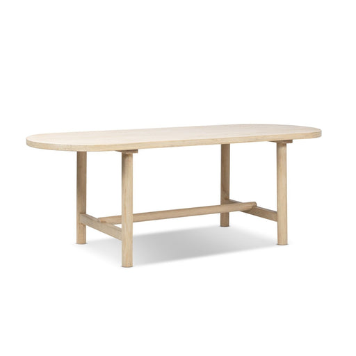 Milo - 8 Seat Oval Dining Table - Natural Jennifer Taylor Home