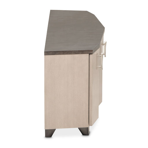 Fantosini - Media Cabinet - Silver Mist Michael Amini