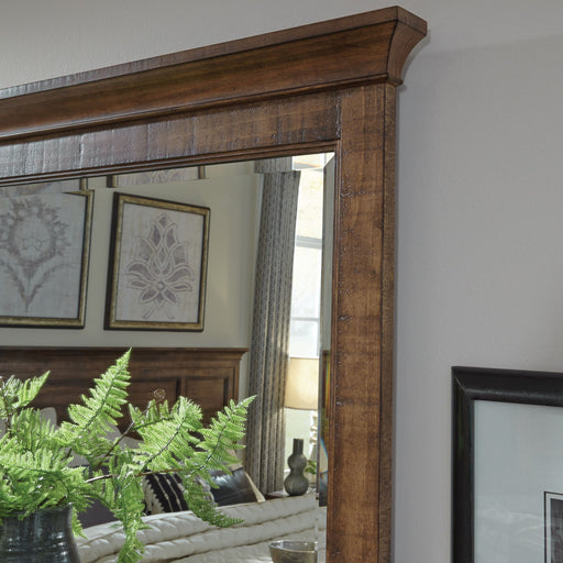 Bay Creek - Landscape Mirror - Toasted Nutmeg Magnussen Furniture