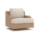 Wrights Beach - Swivel Glider Chair With Cushion - Beige Signature Design by Ashley®