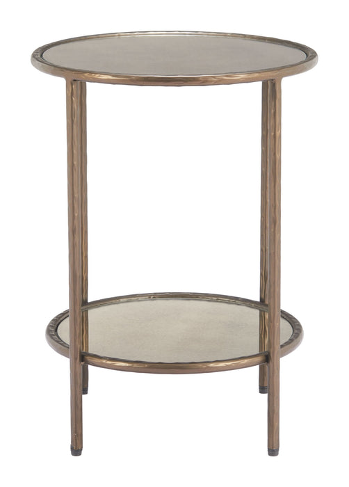 Anelli - Side Table - Bronze Zuo Modern