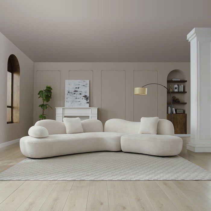 Modern Curved Modular 5 Seater Sofa Home Essentials