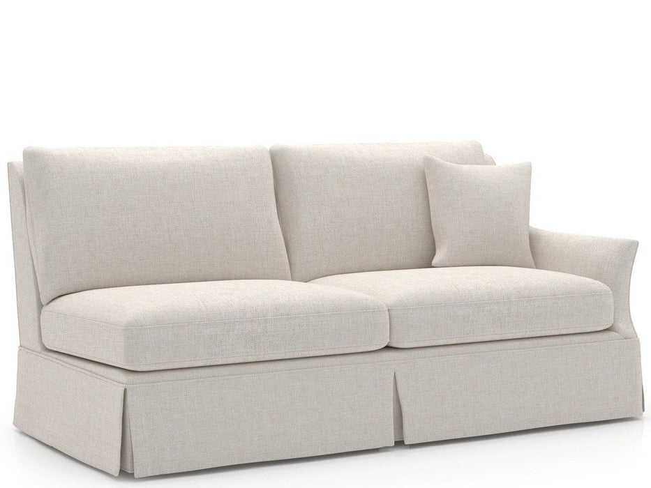 Henri - Skirted Loveseat RAF, Special Order - White Universal Furniture