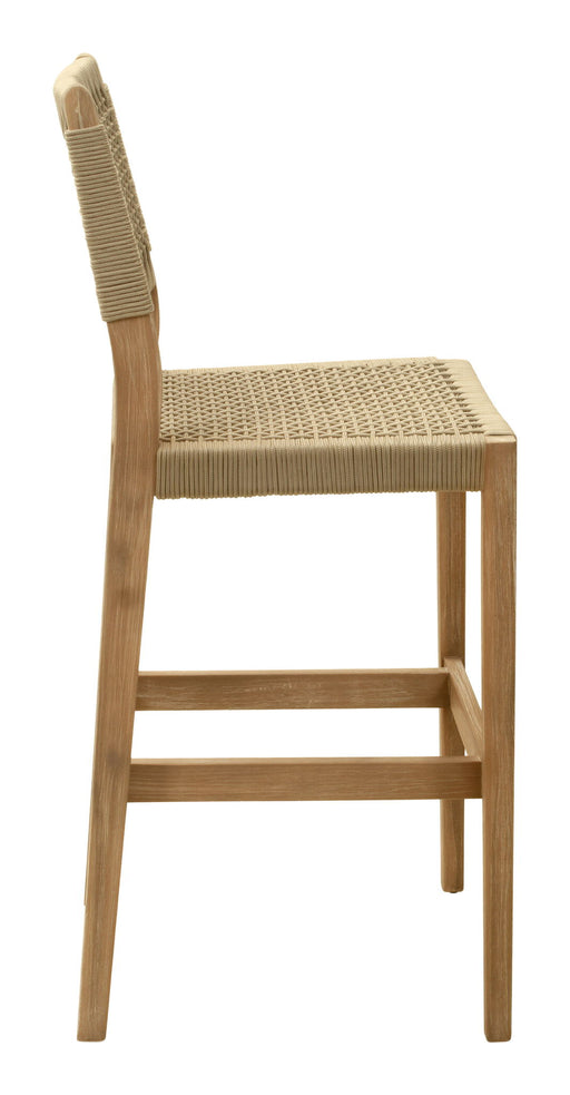 Corde - Outdoor Barstool - Beige Zuo Modern