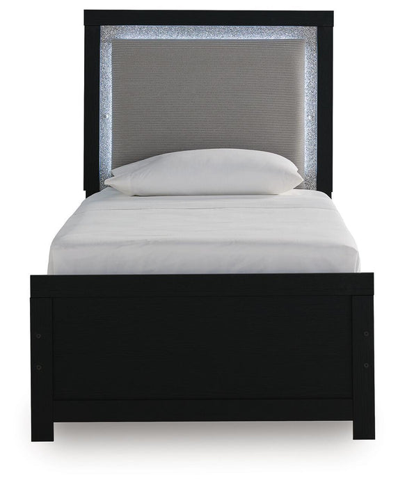 Maeling - Upholstered Panel Bed Signature Design by Ashley®