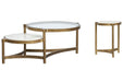 Cassidy - Shaped Cocktail Table Set Magnussen Furniture