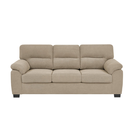 3 Seater Sofa With Padded Armrests And Triangular Leg Home Essentials