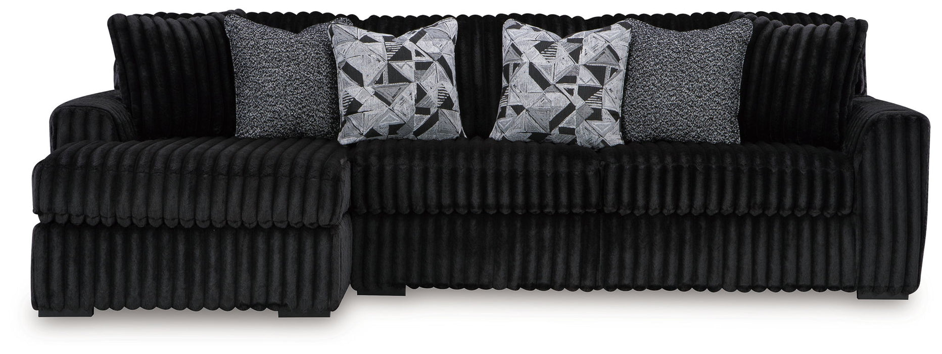 Midnight-Madness - 2 Piece Sectional Signature Design by Ashley®