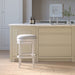 Rustic Elegance Backless Swivel Stool Home Essentials