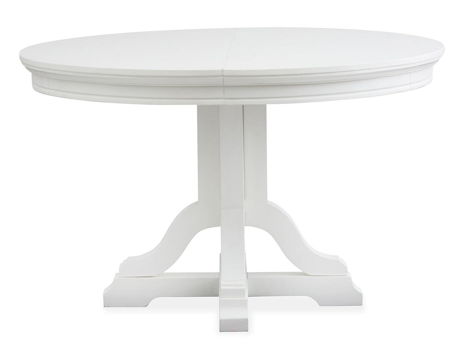 Charleston - Extendable 48" Round Dining Table Set Magnussen Furniture