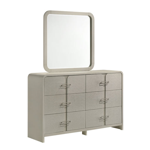 Aria - Mirror - Beige Matrix Furniture Group