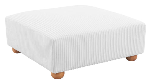 Tayte - Ottoman - White Zuo Modern