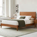 Modern Sled Platform Bed Frame With Slats Hearth and Haven