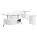 Marley - 3 Piece Coffee Table And Stools Set Furniture Max