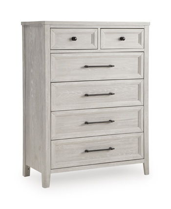 Darbonton - Six Drawer Chest - Dove White Signature Design by Ashley®