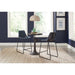 Claire - Canvas Upholstered Counter Chair (Set of 2) - Blue Furniture Max