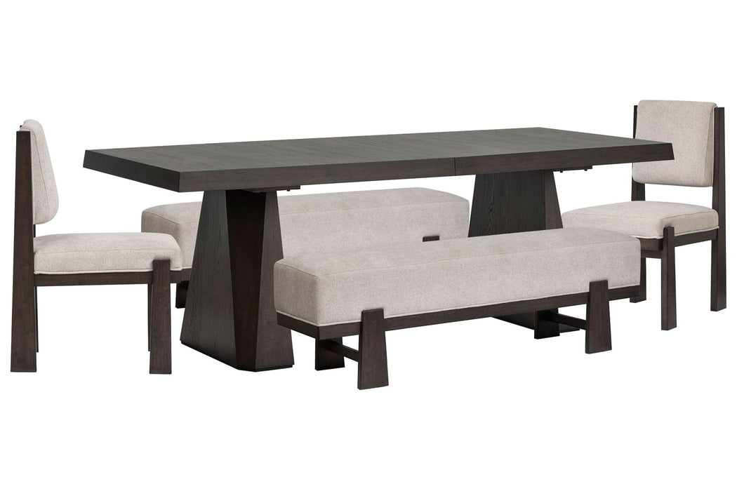 Tauren - Double Pedestal Dining Table Set Magnussen Furniture