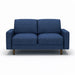 2 Seat Loveseat Sofa, Loose Back Cushion For Living Room US Pride