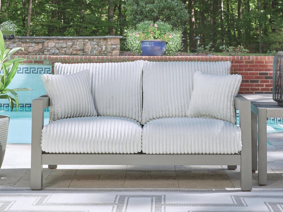 Hurley Park - Loveseat With Cushion - Gray Signature Design by Ashley®