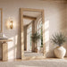 Langford - Full Length Mirror - Light Brown Jennifer Taylor Home