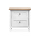 Windmill Harbour - Drawer Nightstand - White Whisp And Sand Magnussen Furniture