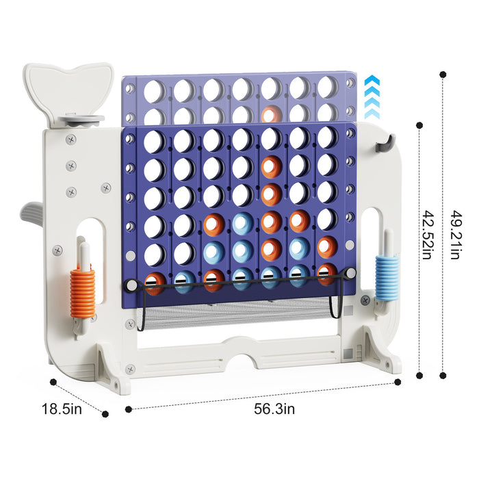 4 To Score Giant Game Set With Bag & Jumbo Connect 4
