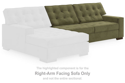 Caspian-Town - RAF Sofa - Olive Signature Design by Ashley®