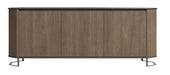 Hexagon - 3 Door Buffet - Dark Brown Status Italy