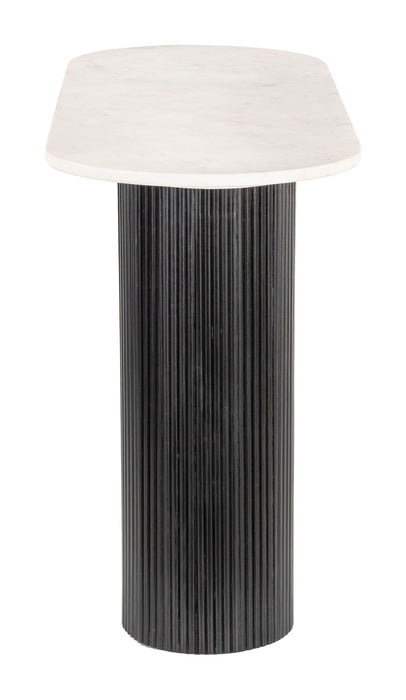 Izola - Console Table - White / Black Zuo Modern