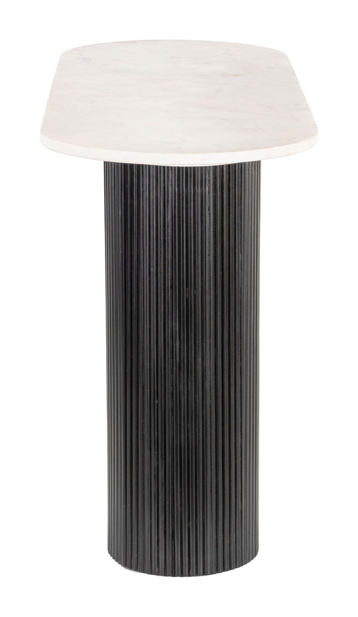 Izola - Console Table - White / Black Zuo Modern