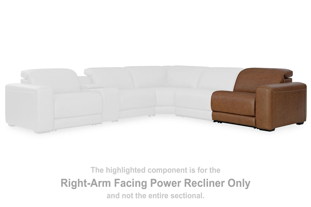 Magic Man - RAF Zero Wall Power Recliner - Caramel