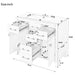 Bathroom Vanity With Sink, Cabinet With 4 Drawers & 2 Soft Close Doors, Rectangular Storage Unit For Bathroom Hearth and Haven
