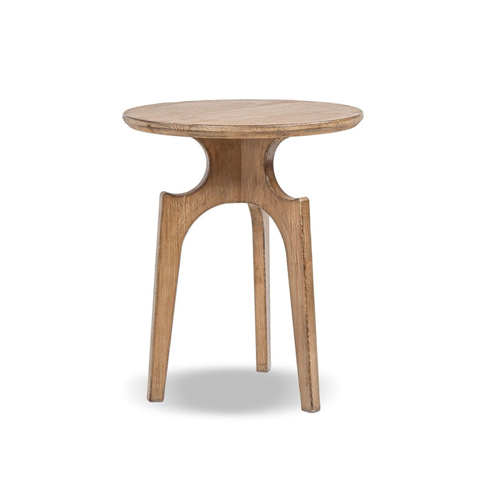 Carmel - Round Side Table - Antique Brown Jennifer Taylor Home